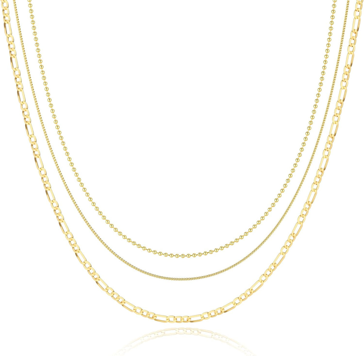 Layered Necklace Set for Women Stackable